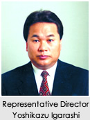 Representative Director Yoshikazu Igarashi